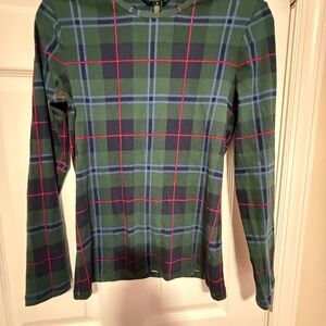 Ralph Lauren Green and Blue Plaid Shirt